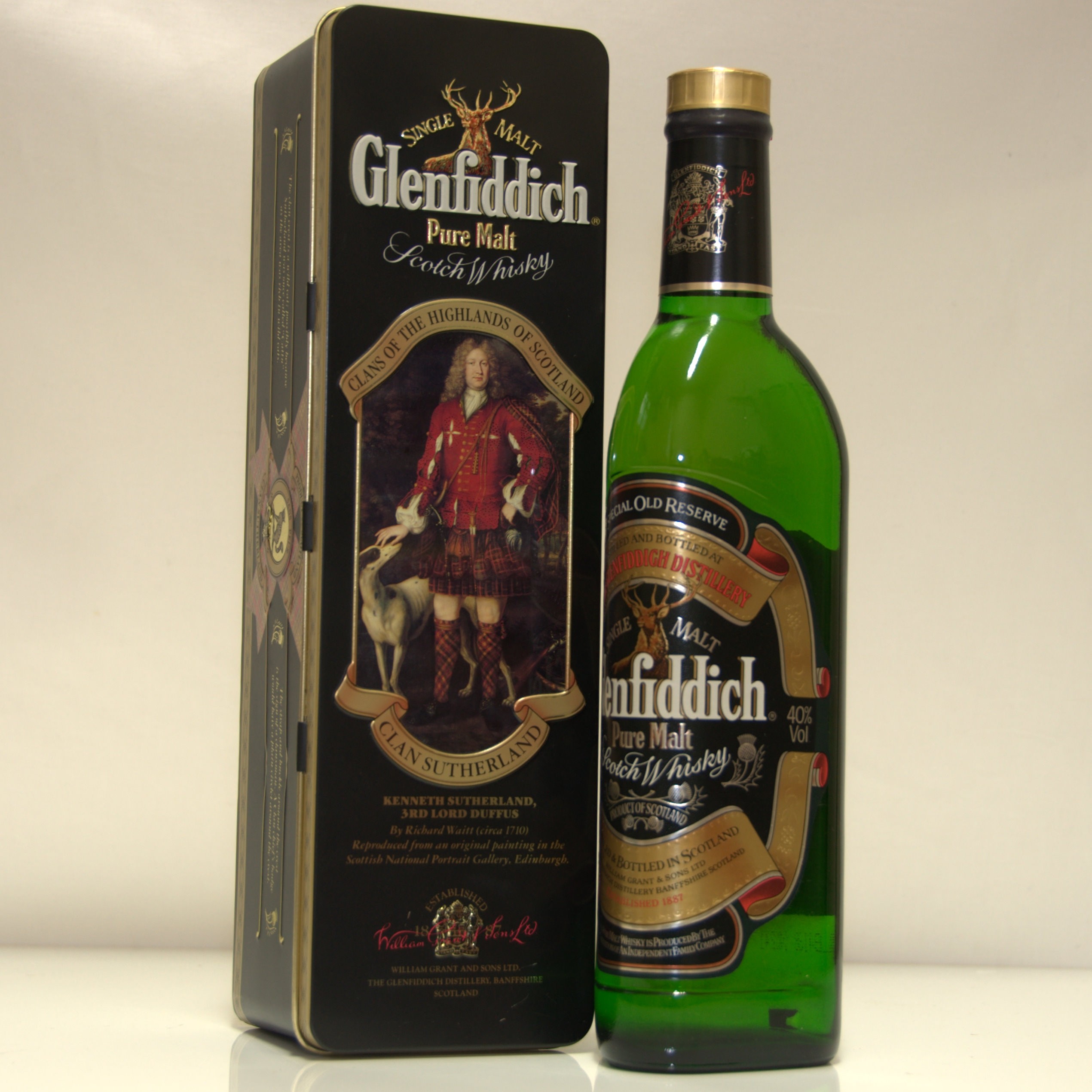 Scotch Whisky Auctions The 11th Auction Glenfiddich Clan Sutherland