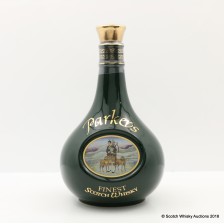 PARKERS WHISKY GREEN WADE DECANTER