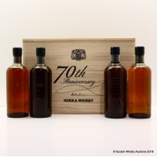 NIKKA 70TH ANNIVERSARY SELECTION 4 X 70CL