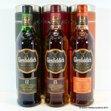Glenfiddich 12 Rich Oak 14 15