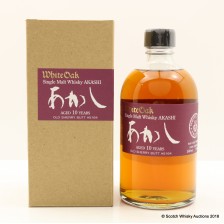 AKASHI WHITE OAK 10 YEAR OLD SINGLE MALT WHISKY 50CL