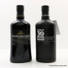 HIGHLAND PARK THE DOLPHINS ROYAL NAVY SUBMARINE SERVICE BOTTLING   HIGHLAND PARK 10 YEAR OLD REBUS