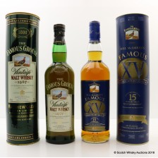 FAMOUS GROUSE 1987 VINTAGE   FAMOUS GROUSE 15 YEAR OLD BILL MCLAREN S FAMOUS XV