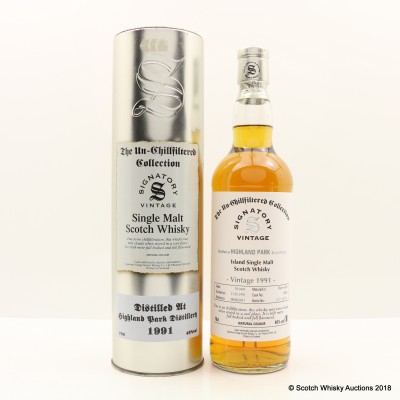 Highland Park 1991 20 Year Old Signatory