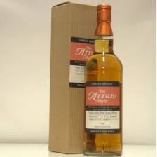 Arran Cream Sherry Gonzalez Byas Cask