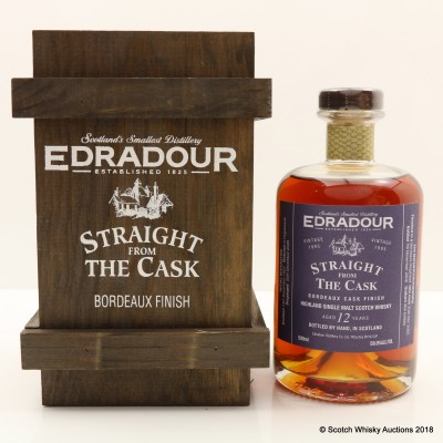 Edradour 1995 12 Year Old SFTC Bordeaux Cask Finish 50cl