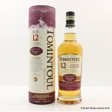 TOMINTOUL 12 YEAR OLD PORT WOOD FINISH