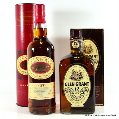 Glenfoyle 17 Year Old & Glen Grant 12 Year Old 75cl