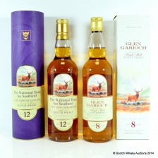GLEN GARIOCH 8 YEAR OLD   GLEN GARIOCH NATIONAL TRUST FOR SCOTLAND 12 YEAR OLD