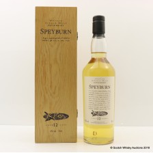 FLORA FAUNA SPEYBURN 12 YEAR OLD IN WOODEN BOX