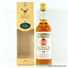 Longmorn Glenlivet 12 G M