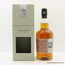 GLEN SCOTIA 1991  LEATHER BOUND LEDGER  WEMYSS MALTS