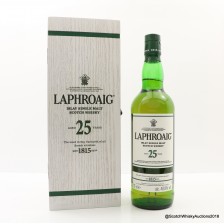 LAPHROAIG 25 YEAR OLD CASK STRENGTH 2017 RELEASE
