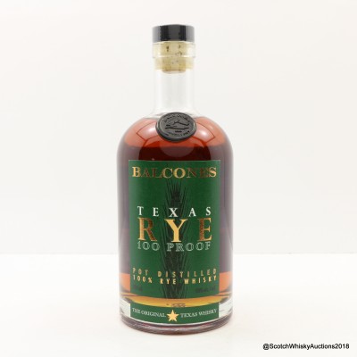 Balcones Texas Rye 75cl