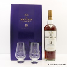 Macallan 18 1990 2 Glasses
