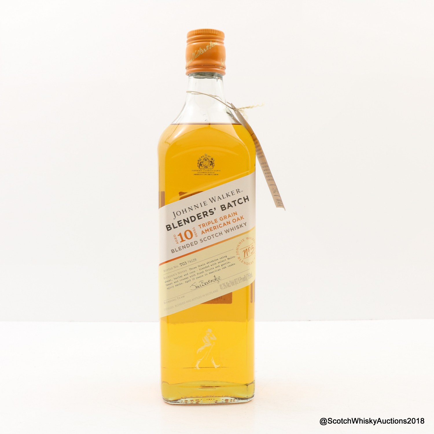 Johnnie Walker 10 Year Old Blenders' Batch 3 Triple Grain American Oak