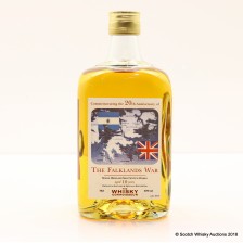 SINGLE HIGHLAND MALT 10 YEAR OLD 20TH ANNIVERSARY OF THE FALKLANDS WAR WHISKY CONNOISSEUR