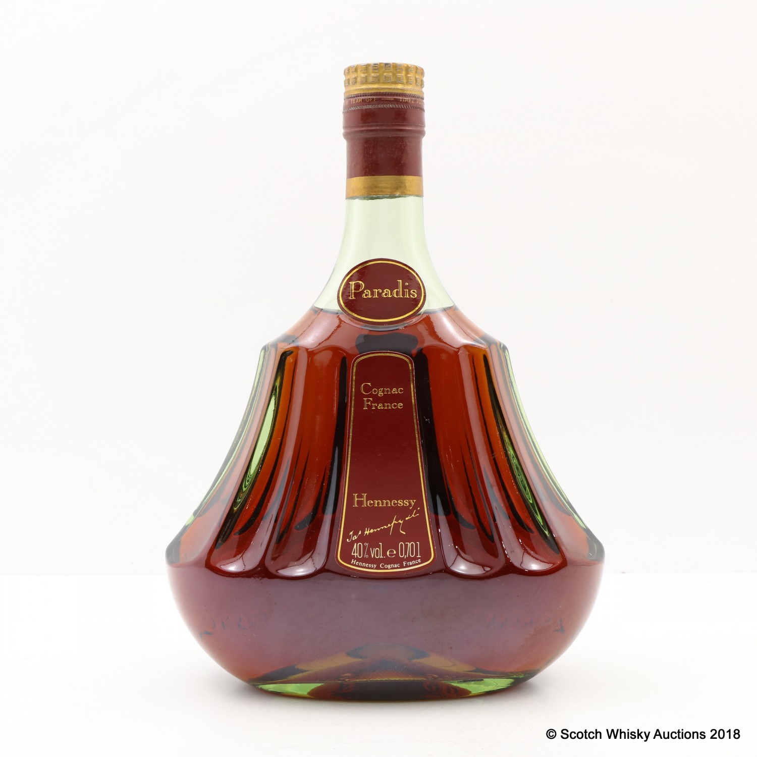 Hennessy Paradis 70.1cl The 92nd Auction Scotch Whisky Auctions