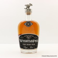 WHISTLEPIG 13 YEAR OLD BOSS HOG  THE SPIRIT OF MORTIMER  BARREL  63 75CL