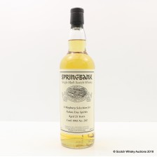 Springbank 1992 25 Private Cask For Nolan Fine Spirits