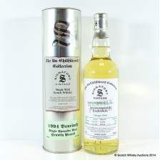 BENRIACH HEAVILY PEATED 1994 10 YEAR OLD SIGNATORY