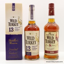 Wild Turkey 13 Distiller S Reserve Wild Turkey 8 101 Proof