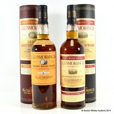 Glenmorangie Sherry Wood Finish Glenmorangie Port Wood Finish