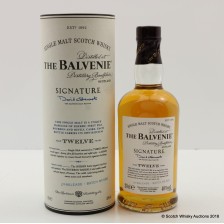 BALVENIE 12 YEAR OLD SIGNATURE BATCH  2 20CL
