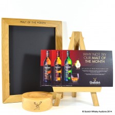 Glenfiddich Malt Of The Month Chalkboard Stand Easel