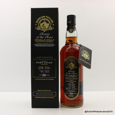 Port Ellen 1983 26 Year Old Duncan Taylor