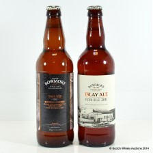 BOWMORE FEIS ILE 2011 ALE   BOWMORE FEIS ILE 2013 BOURBON MATURED ALE 2 X 500ML