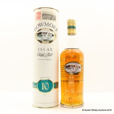 BOWMORE 10 YEAR OLD WITH PRINT