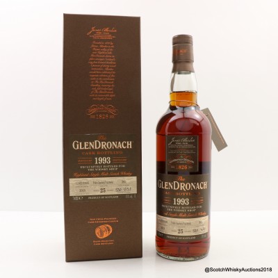GlenDronach 1993 25 Year Old Single Cask #395