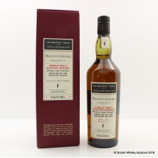 Mannochmore 1998 Managers Choice