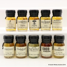 Drinks By The Dram Exclusive Whisky Tasting Sets 10 X 3cl