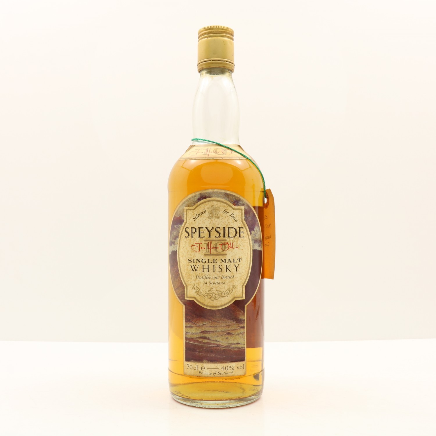 Speyside 10 Year Old For Tesco The 93rd Auction Scotch Whisky Auctions