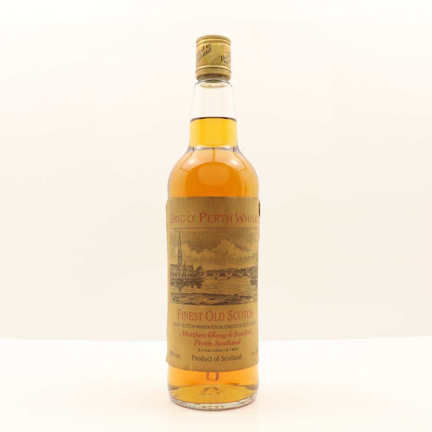 Brig O' Perth Finest Old Scotch The 93rd Auction Scotch Whisky Auctions