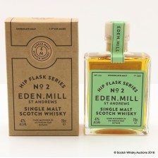 Eden Mill Hip Flask Series No 2 Us Virgin Oak Octave Cask 20cl