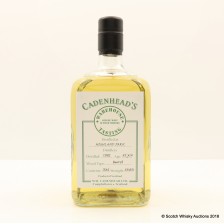 HIGHLAND PARK 25 YEAR OLD CADENHEAD S WAREHOUSE TASTING