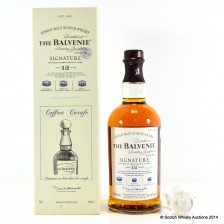 BALVENIE SIGNATURE 12 YEAR OLD BATCH  3 COFFRET CARAFE EDITION