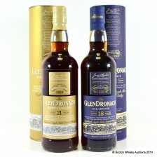 Glendronach Allardice 18 Glendronach Parliament 21
