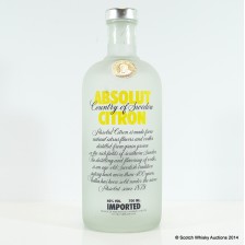 ABSOLUT CITRON VODKA