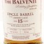 Balvenie 15 Year Old Single Sherry Barrel