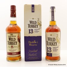 Wild Turkey 8 101 Proof Wild Turkey 13 Distiller S Reserve