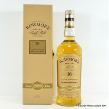 BOWMORE 1989 16 YEAR OLD