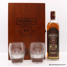 Bushmills 16 2 X Glasses