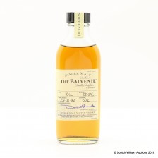 BALVENIE 1992 SINGLE CASK 602 DUTY PAID SAMPLE 10CL