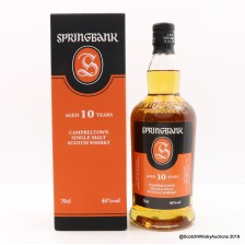 SPRINGBANK 10 YEAR OLD