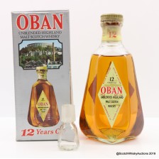 OBAN 12 YEAR OLD DECANTER 75CL