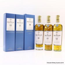 Macallan 12 Macallan 15 Macallan 18